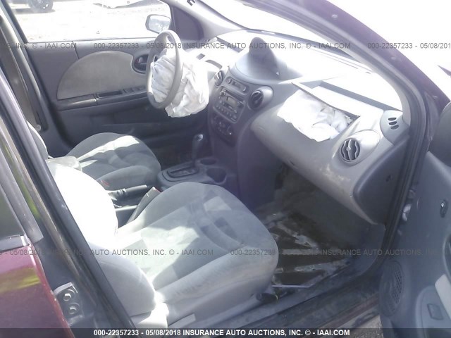 1G8AL52F13Z152292 - 2003 SATURN ION LEVEL 3 MAROON photo 5