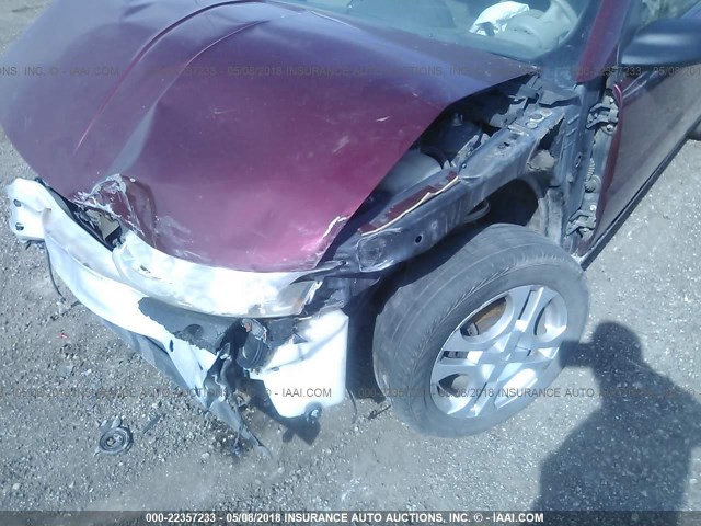 1G8AL52F13Z152292 - 2003 SATURN ION LEVEL 3 MAROON photo 6