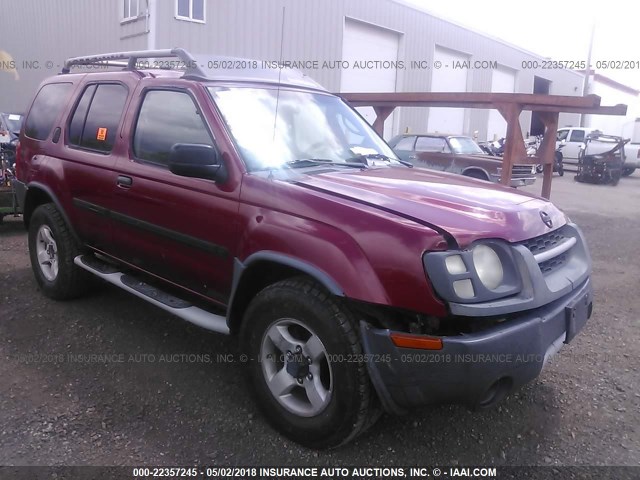 5N1ED28Y54C686309 - 2004 NISSAN XTERRA XE/SE MAROON photo 1