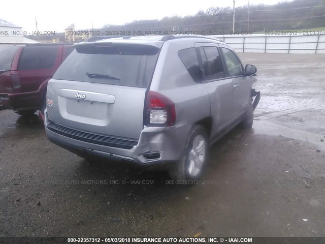 1C4NJDBB5GD631645 - 2016 JEEP COMPASS SPORT GRAY photo 4