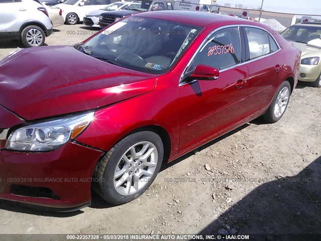1G11C5SL4EF263346 - 2014 CHEVROLET MALIBU 1LT 红色 照片 2