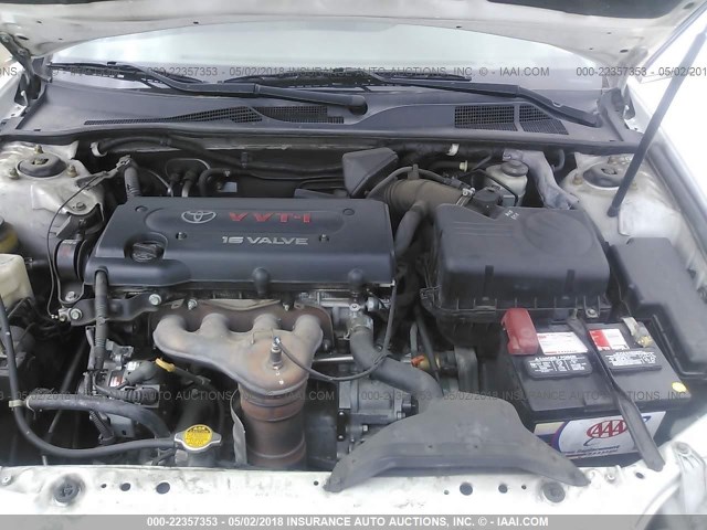4T1BE30K46U711212 - 2006 TOYOTA CAMRY LE/XLE/SE Ақ фото 10