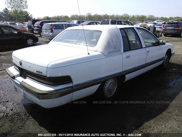 1G4BT52PXTR406449 - 1996 BUICK ROADMASTER LIMITED WHITE photo 4