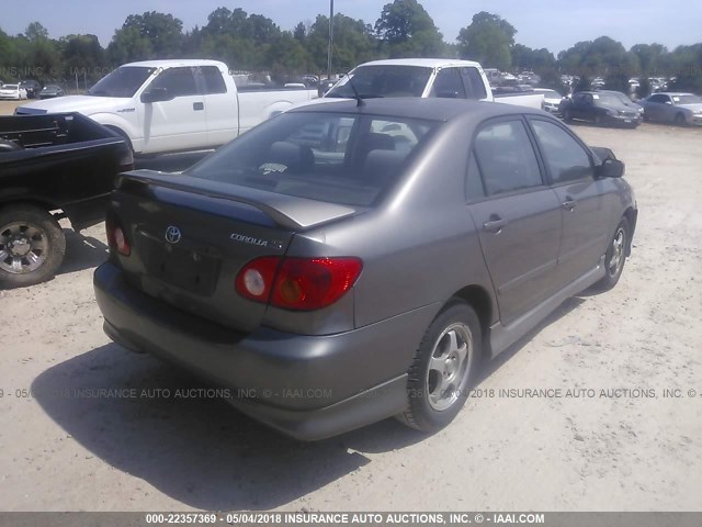 1NXBR32E13Z071192 - 2003 TOYOTA COROLLA CE/LE/S GRAY photo 4