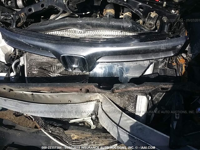 2HGFG119X8H546628 - 2008 HONDA CIVIC EXL BLACK photo 10