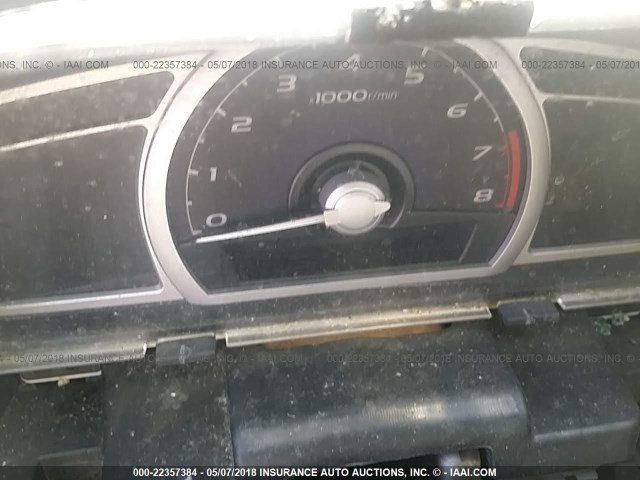 2HGFG119X8H546628 - 2008 HONDA CIVIC EXL BLACK photo 7