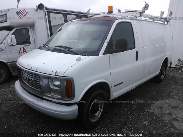 1GTGG25R6Y1242228 - 2000 GMC SAVANA G2500 WHITE photo 2