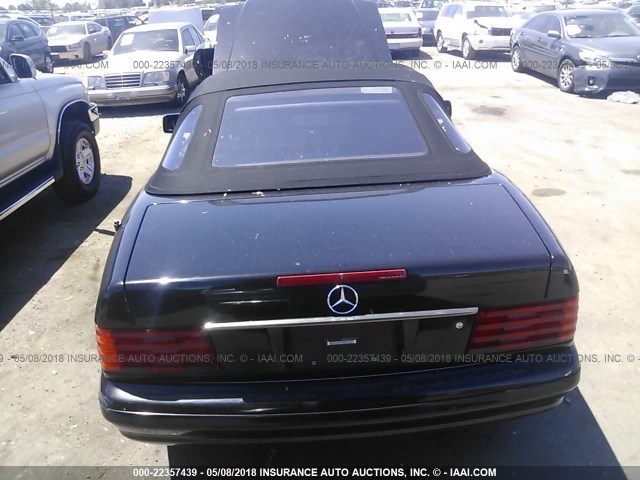 WDBFA63F9TF131583 - 1996 MERCEDES-BENZ SL 320 BLACK photo 8