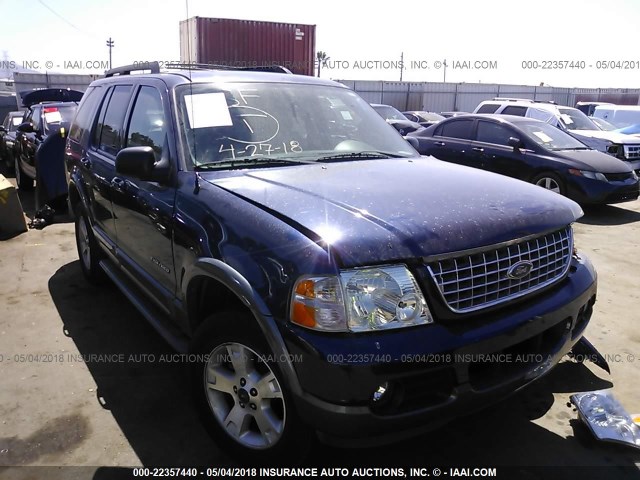 1FMDU63E75UA05109 - 2005 FORD EXPLORER XLT/XLT SPORT/NBX Dark Blue photo 1