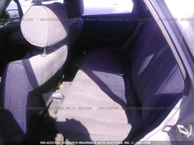 JT2SV21W6J0219886 - 1988 TOYOTA CAMRY DLX SILVER photo 8