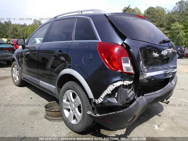 3GNAL2EK6ES563014 - 2014 CHEVROLET CAPTIVA LS 蓝色 照片 3