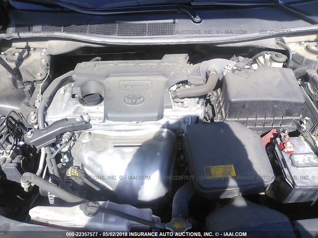 4T4BF1FK1ER437626 - 2014 TOYOTA CAMRY L/SE/LE/XLE 黑色 照片 10