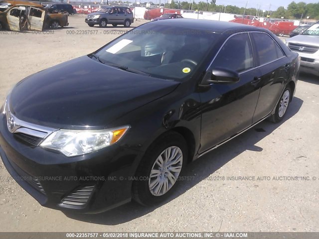 4T4BF1FK1ER437626 - 2014 TOYOTA CAMRY L/SE/LE/XLE 黑色 照片 2
