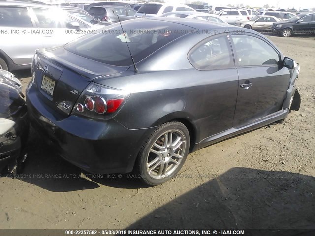 JTKDE167080222085 - 2008 TOYOTA SCION TC 灰色 照片 4