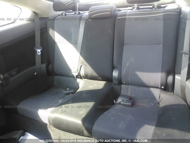 JTKDE167080222085 - 2008 TOYOTA SCION TC 灰色 照片 8