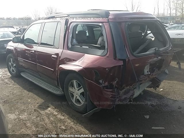 1GNET16S246184332 - 2004 CHEVROLET TRAILBLAZER EXT LS/EXT LT BURGUNDY photo 3