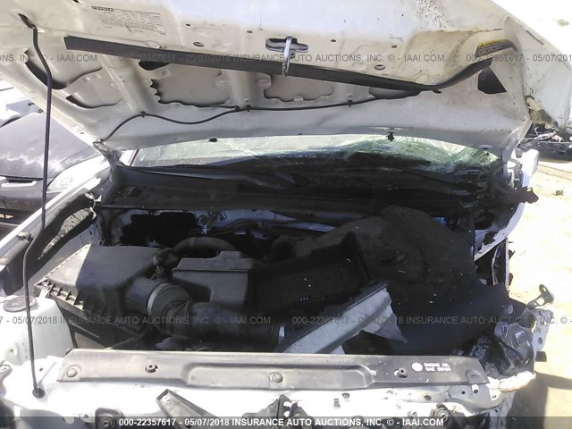 3TMDZ5BN6GM010424 - 2016 TOYOTA TACOMA DBL CAB/SR5/TRD SPORT/OR WHITE photo 10