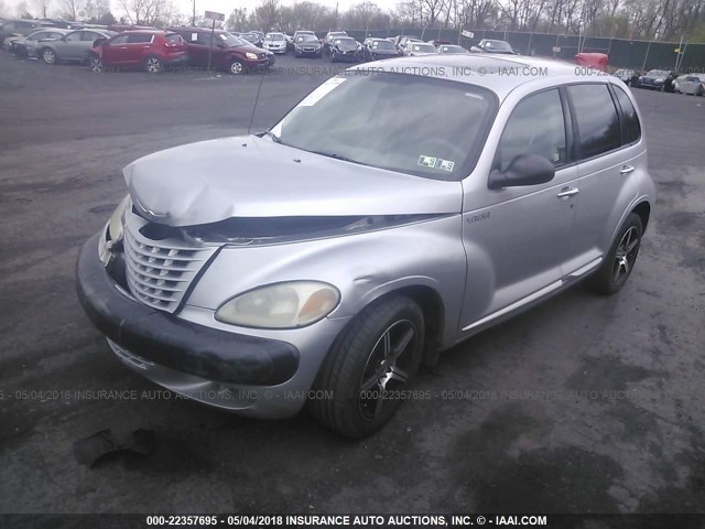 3C8FY68B32T326889 - 2002 CHRYSLER PT CRUISER LIMITED/DREAM CRUISER SILVER photo 2