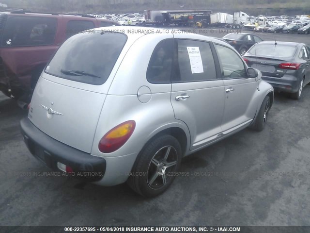 3C8FY68B32T326889 - 2002 CHRYSLER PT CRUISER LIMITED/DREAM CRUISER SILVER photo 4