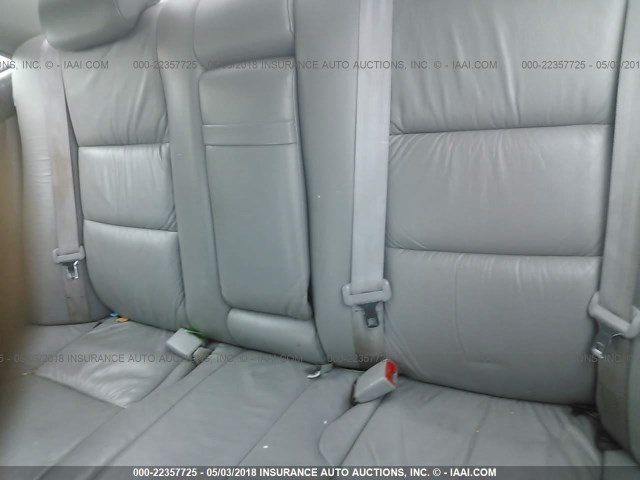 4T1BE32K03U727514 - 2003 TOYOTA CAMRY LE/XLE/SE SILVER photo 8