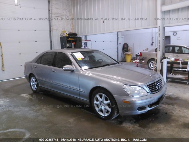 WDBNG83J16A462895 - 2006 MERCEDES-BENZ S 430 4MATIC SILVER photo 1