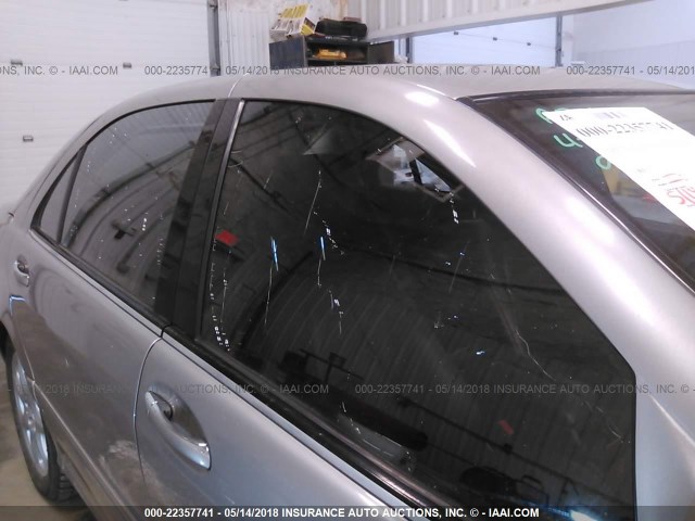 WDBNG83J16A462895 - 2006 MERCEDES-BENZ S 430 4MATIC SILVER photo 6