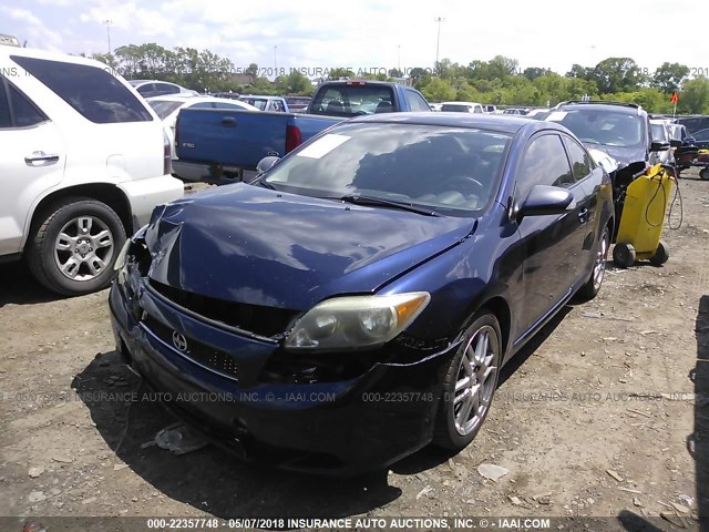 JTKDE177070220317 - 2007 TOYOTA SCION TC 蓝色 照片 2