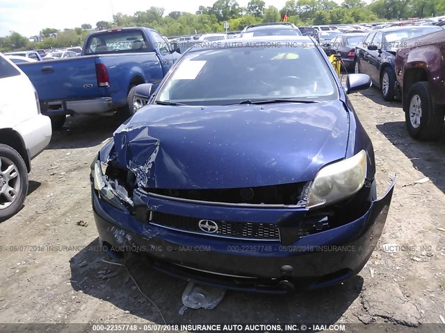JTKDE177070220317 - 2007 TOYOTA SCION TC 蓝色 照片 6