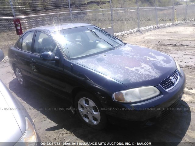 3N1CB51D93L709560 - 2003 NISSAN SENTRA XE/GXE GRAY photo 1