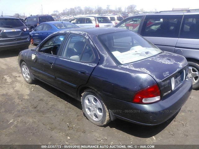 3N1CB51D93L709560 - 2003 NISSAN SENTRA XE/GXE GRAY photo 3