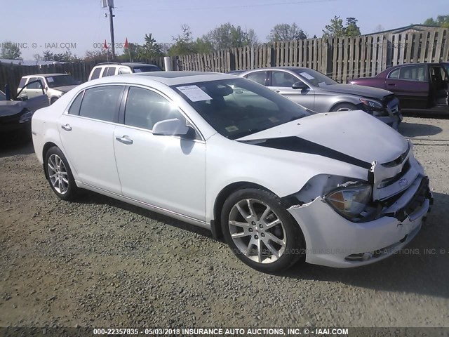 1G1ZE5E77AF320967 - 2010 CHEVROLET MALIBU LTZ 白色 照片 1