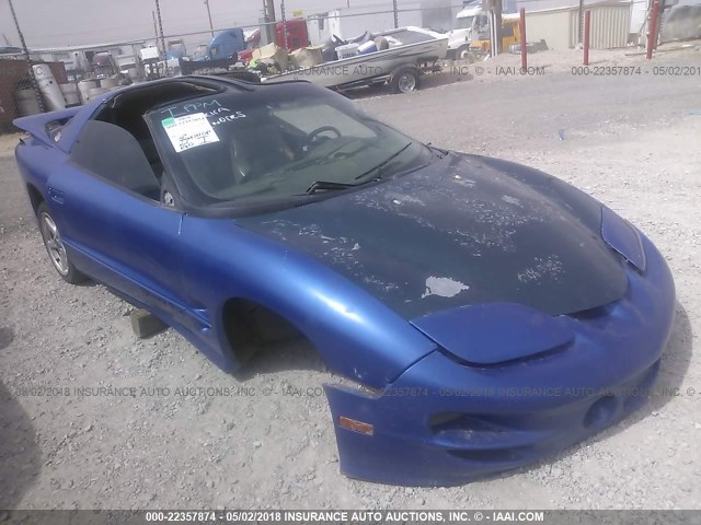 2G2FV22G3W2221038 - 1998 PONTIAC FIREBIRD FORMULA/TRANS AM BLUE photo 1