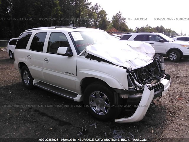 1GYEC63N05R201112 - 2005 CADILLAC ESCALADE LUXURY WHITE photo 1