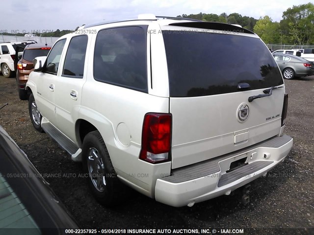 1GYEC63N05R201112 - 2005 CADILLAC ESCALADE LUXURY თეთრი ფოტო 3