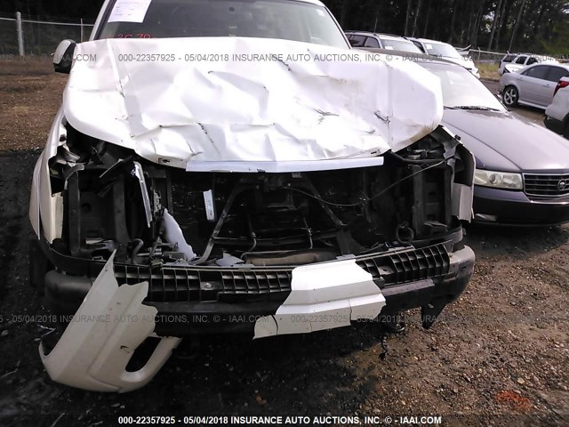 1GYEC63N05R201112 - 2005 CADILLAC ESCALADE LUXURY თეთრი ფოტო 6