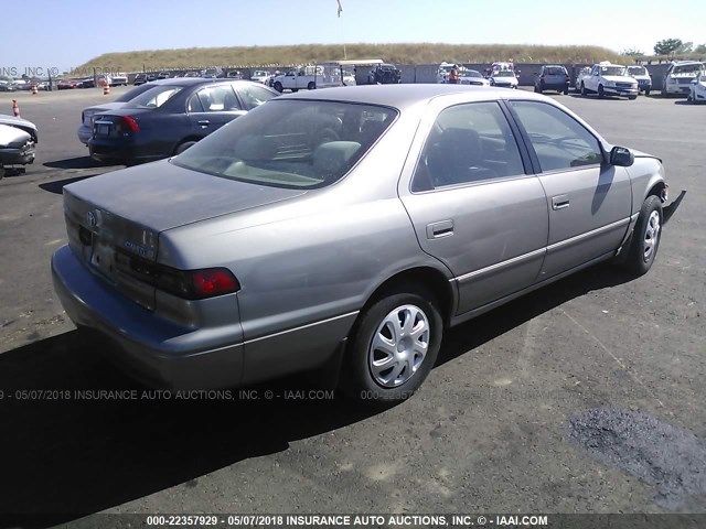 4T1BG22K1VU114390 - 1997 TOYOTA CAMRY CE/LE/XLE 棕色 照片 4
