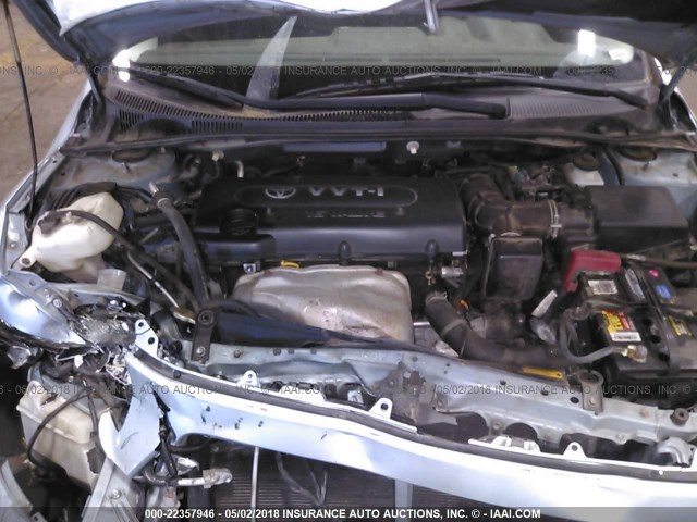 JTKDE177260080236 - 2006 TOYOTA SCION TC 锡色 照片 10