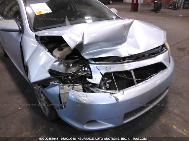 JTKDE177260080236 - 2006 TOYOTA SCION TC 锡色 照片 6