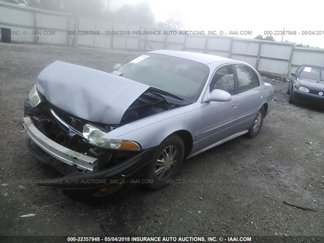 1G4HP52K55U148859 - 2005 BUICK LESABRE CUSTOM SILVER photo 2