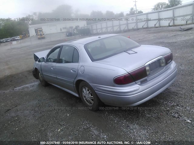 1G4HP52K55U148859 - 2005 BUICK LESABRE CUSTOM SILVER photo 3