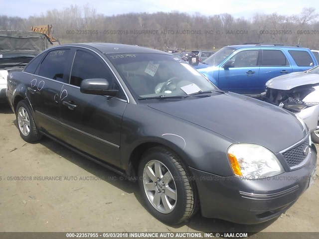 1FAFP24165G132026 - 2005 FORD FIVE HUNDRED SEL GRAY photo 1