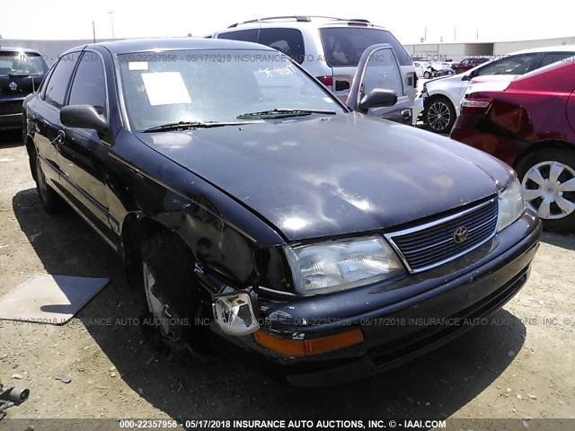 4T1BF12B7TU113092 - 1996 TOYOTA AVALON XL/XLS BLACK photo 1