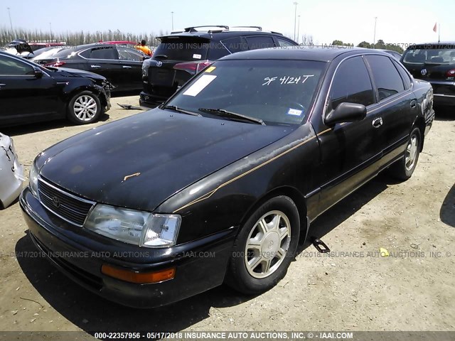 4T1BF12B7TU113092 - 1996 TOYOTA AVALON XL/XLS BLACK photo 2