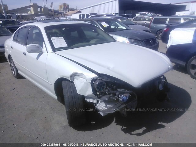 JNKBF01A32M006271 - 2002 INFINITI Q45 WHITE photo 1