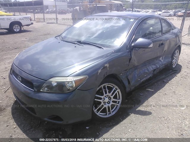 JTKDE177660093300 - 2006 TOYOTA SCION TC 灰色 照片 2