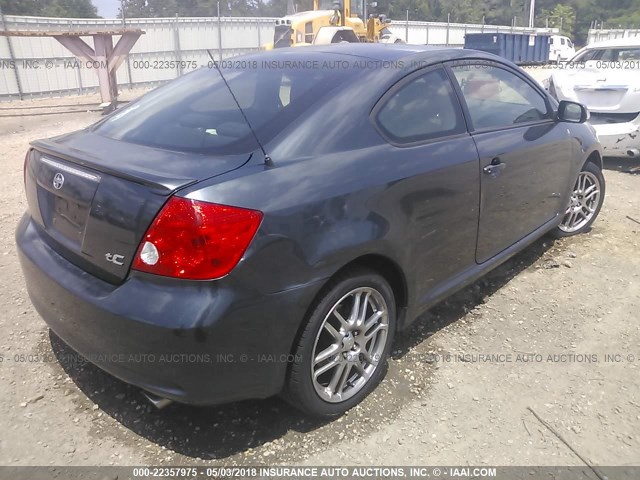 JTKDE177660093300 - 2006 TOYOTA SCION TC GRAY photo 4