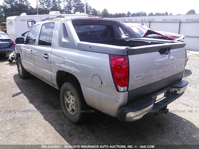 3GNEC12Z26G101213 - 2006 CHEVROLET AVALANCHE C1500 TAN photo 3