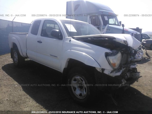 5TEUX42N86Z178423 - 2006 TOYOTA TACOMA ACCESS CAB Weiß Foto 1