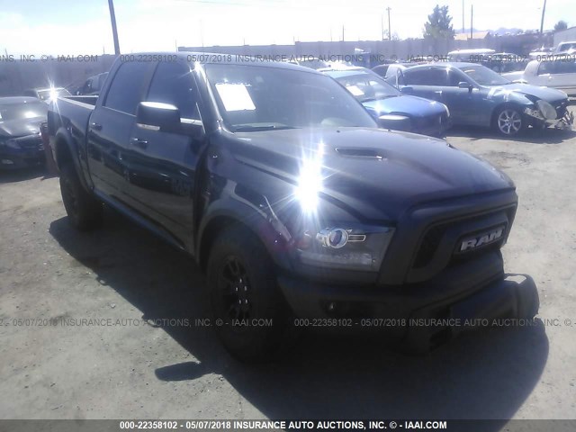 1C6RR6YT6JS173825 - 2018 RAM 1500 REBEL შავი ფოტო 1