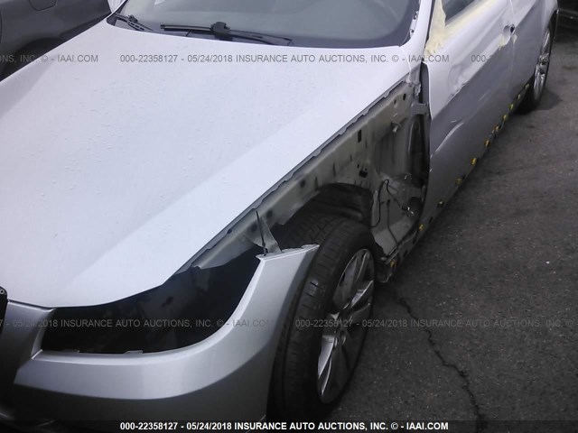 WBAVC53527FZ73922 - 2007 BMW 328 I SULEV SILVER photo 6